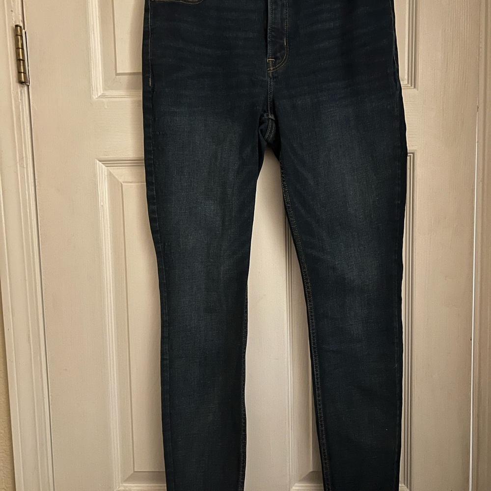 Old Navy Women's Dark Blue Skinny Jeans